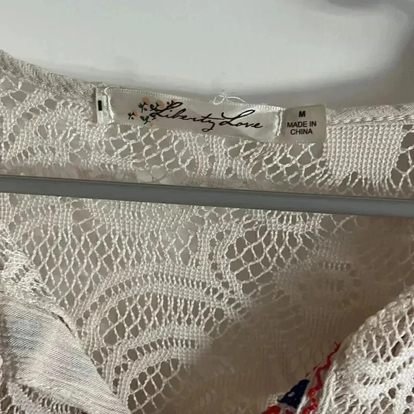 Summer long sleeve top Medium / C61 - Picture 2 of 2